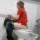 A daring cameraman records 3 different girls using a public toilet in an adjoining stall. The first girl takes a shit with audible plops. The other women only piss. Presented in 720P HD. 136MB, MP4 file. About 5.5 minutes.